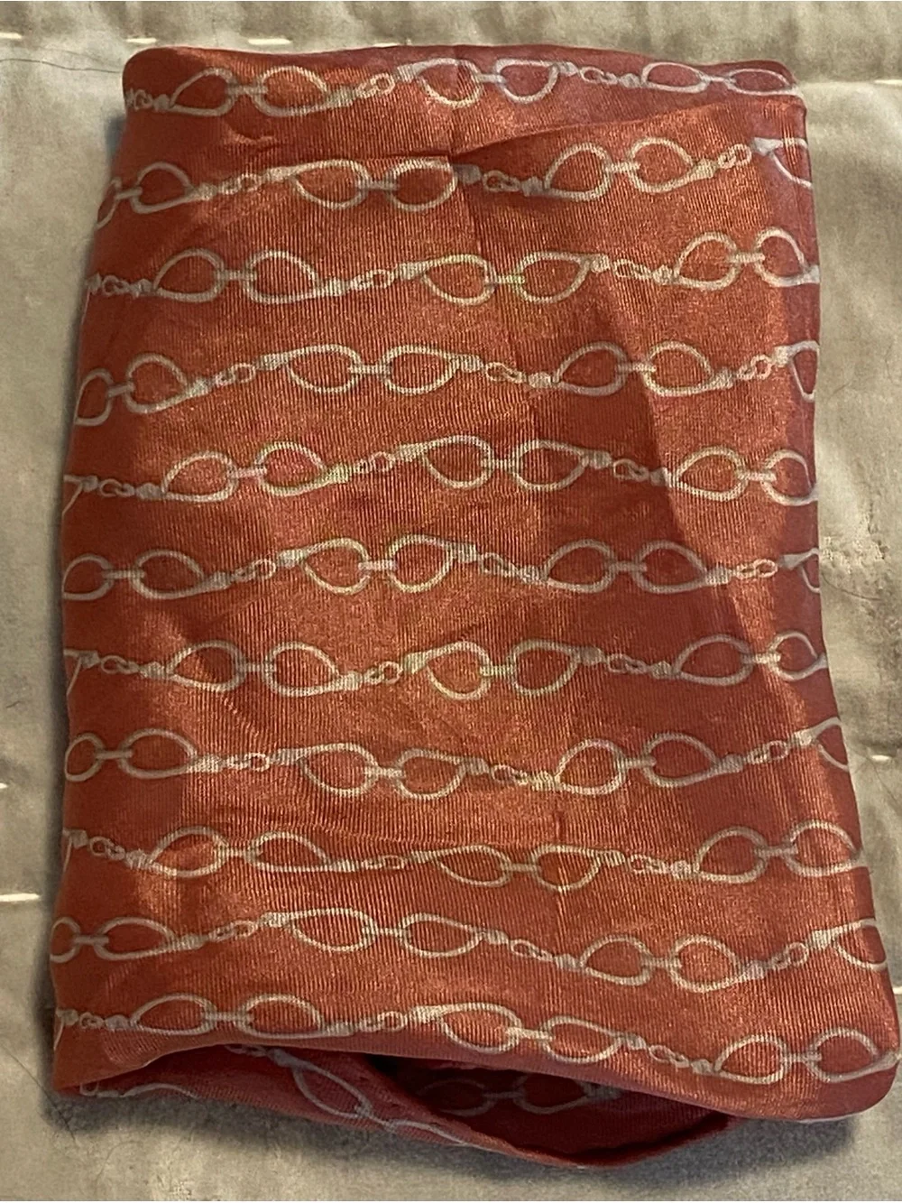 GUCCI 100% Silk Scarf 43”x13